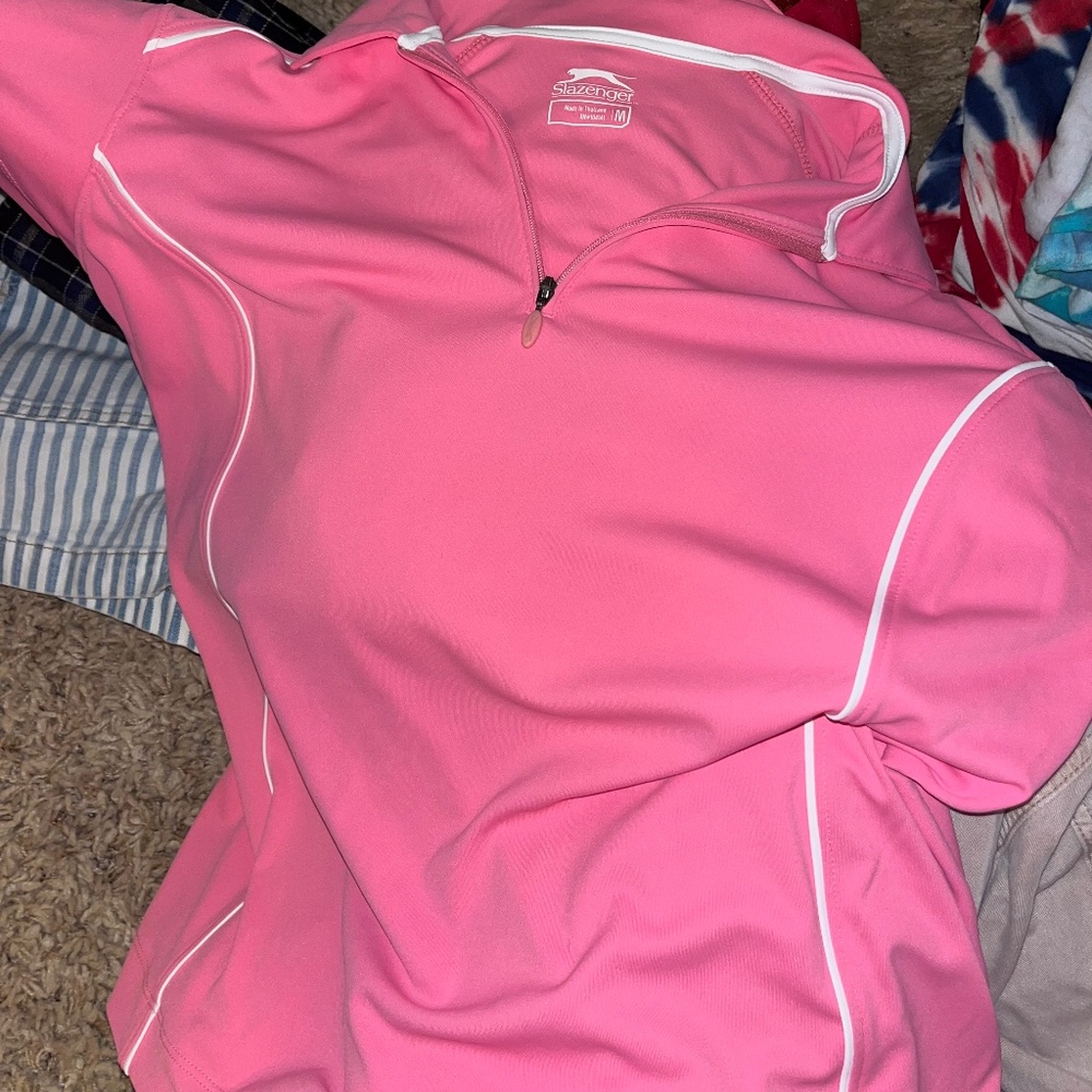 Pink athletic top